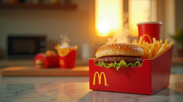Recevez vos produits McDonald's en livraison rapide