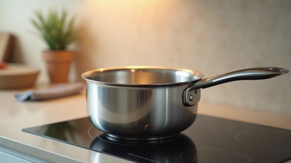 Une poêle en inox pour une cuisson saine et efficace