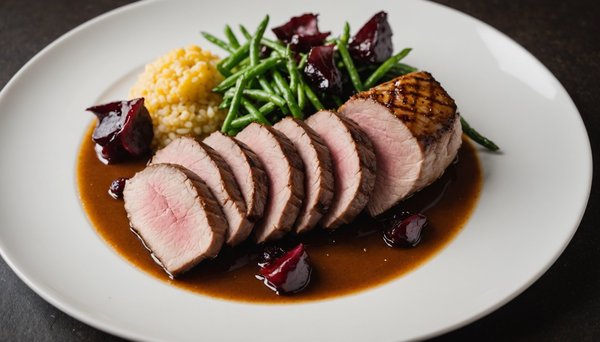 Interview d'un chef sur sa recette de magret de canard sucré salé